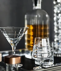 Orrefors Street Crystal Cognac Glass, Set of 2