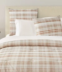 Oscar/Oliver Pascal Mini-Plaid Reversible Comforter Mini Set