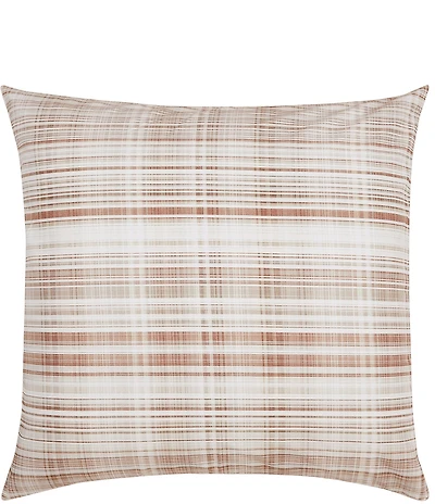 Oscar/Oliver Pascal Mini Plaid Reversible Euro Sham