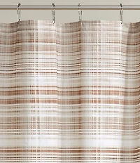 Oscar/Oliver Pascal Mini-Plaid Shower Curtain