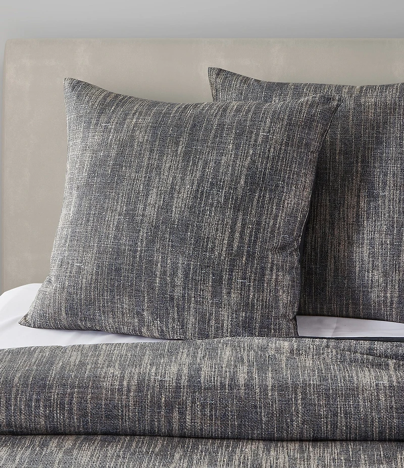 Oscar/Oliver Summit Velvet Printed Textured Euro Sham
