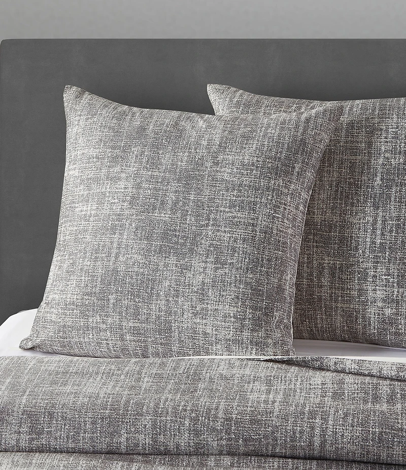 Oscar/Oliver Summit Velvet Printed Textured Euro Sham
