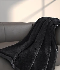 Oscar/Oliver Varick Boucle Plush Throw Blanket