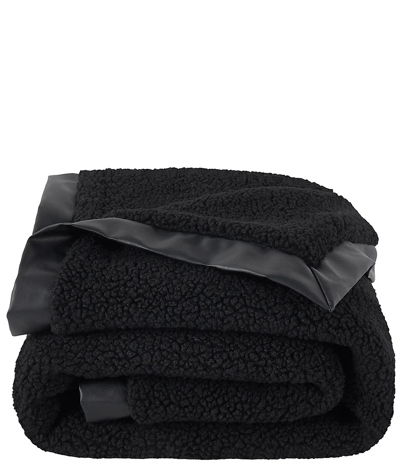 Oscar/Oliver Varick Boucle Plush Throw Blanket