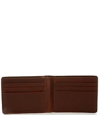 Other Brands Slim Bifold Leather Navigator Wallet