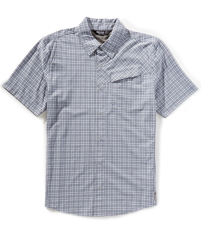 Outdoor Research Astroman Short Sleeve Plaid Woven Shirt