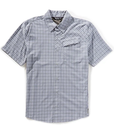 Outdoor Research Astroman Short Sleeve Plaid Woven Shirt
