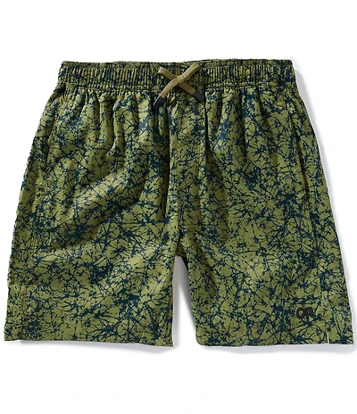 Outdoor Research Odyssey Multi Camo 7#double; Inseam Shorts