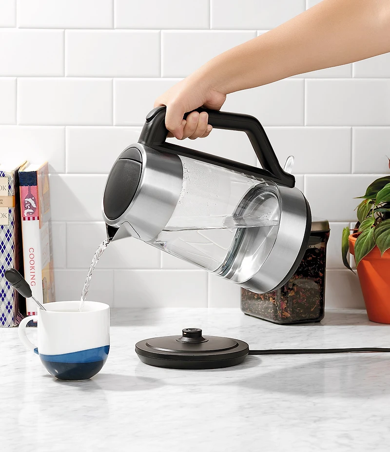 OXO Brew Cordless Glass Electric Kettle, 1.75 L