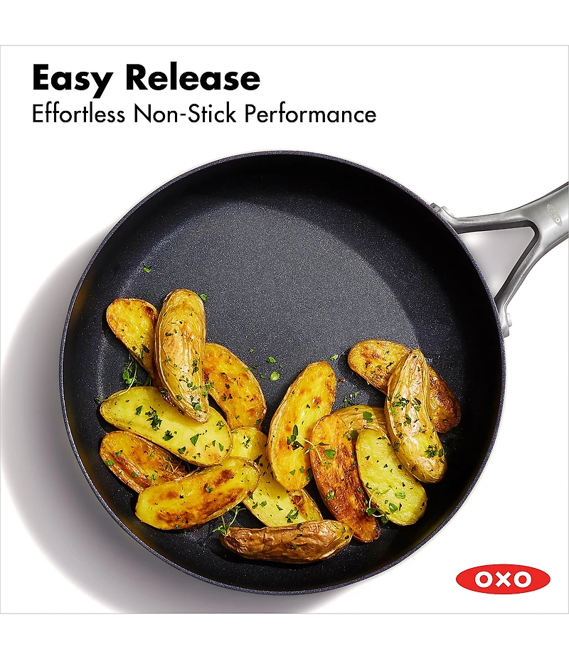 OXO Ceramic Professional Non-Stick 3-Quart Saute Pan with Lid