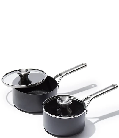 OXO Ceramic Professional Non-Stick 4-Piece Saucepan Set