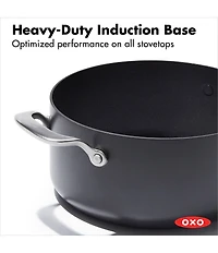OXO Ceramic Professional Non-Stick 5-Quart Stock Pot with Lid