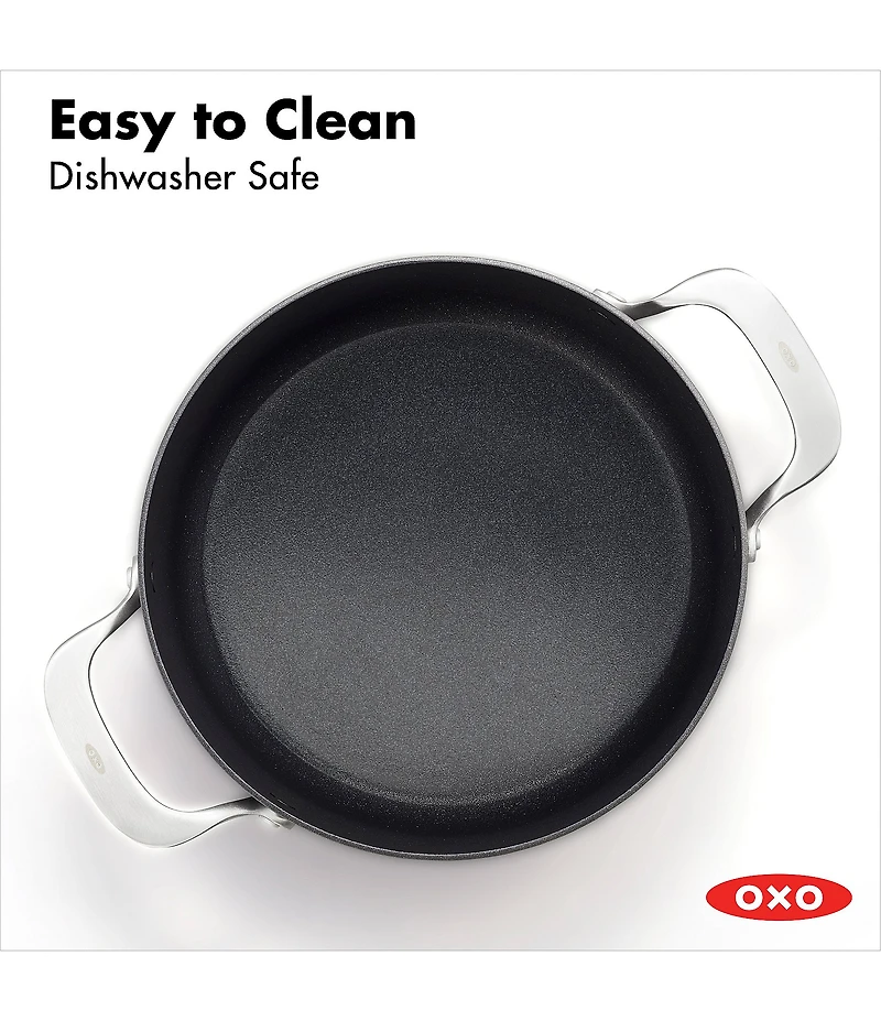 OXO Ceramic Professional Non-Stick 5-Quart Stock Pot with Lid