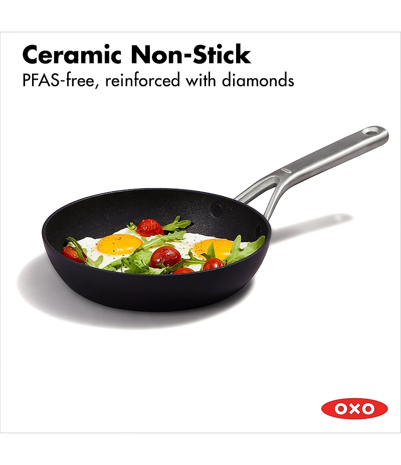 OXO Ceramic Professional Non-Stick 8#double; Frypan
