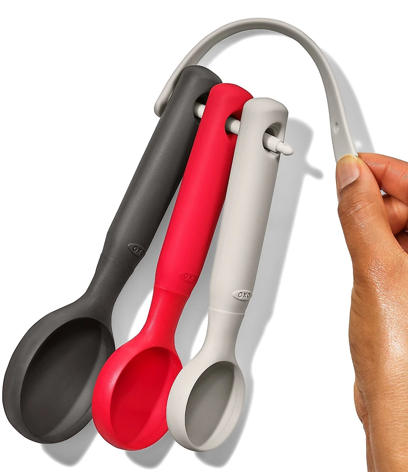 OXO Good Grips 3-Piece Silicone Cookie Scoop Set