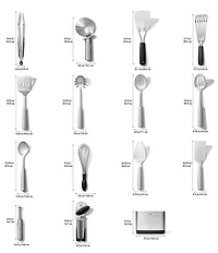 OXO Steel 15-Piece Kitchen Tool Set