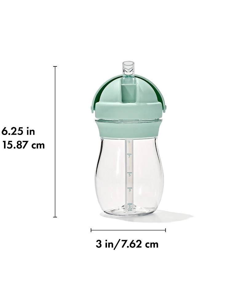 OXO Tot 9oz Transition Straw Cup 2-Pack Set