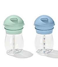 OXO Tot 9oz Transition Straw Cup 2-Pack Set