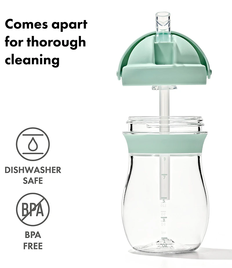 OXO Tot 9oz Transition Straw Cup 2-Pack Set