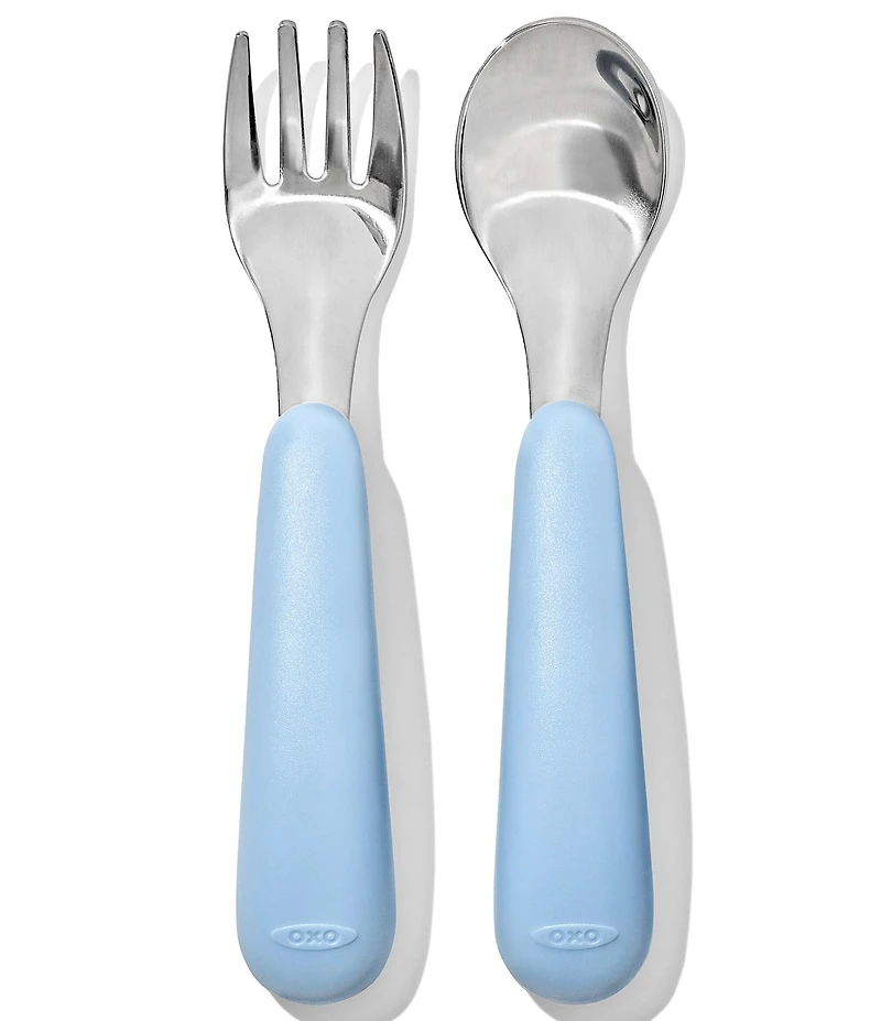 OXO Tot On-The-Go Fork & Spoon Set