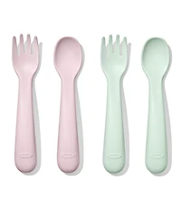 OXO Tot Plastic Fork & Spoon 4-Pack