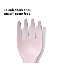 OXO Tot Plastic Fork & Spoon 4-Pack