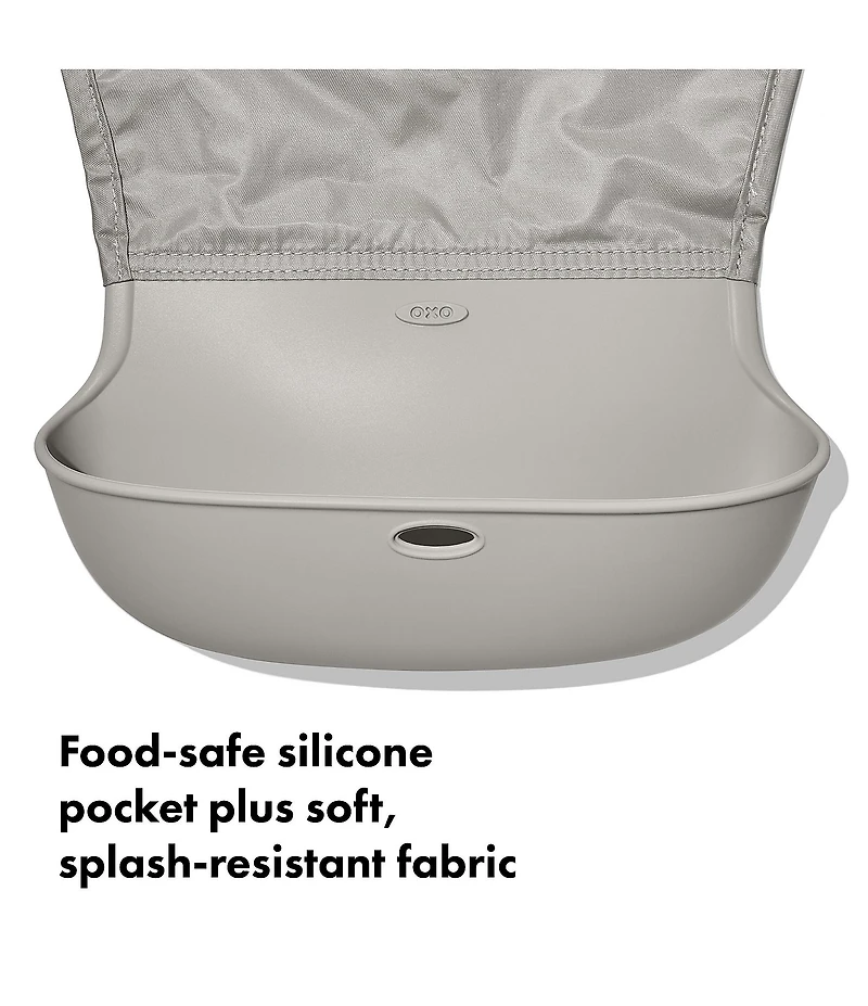 OXO Tot Roll Up Bib 2-Pack