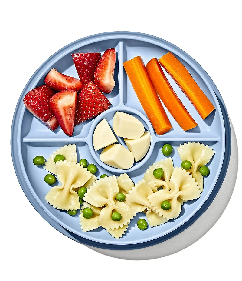 OXO Tot Stick & Stay Suction Divided Plate