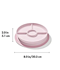 OXO Tot Stick & Stay Suction Divided Plate