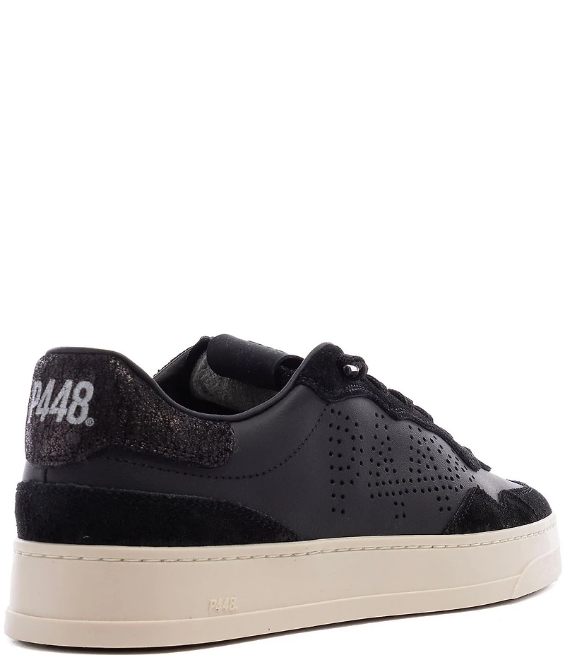 P448 Bali Leather Lace-Up Sneakers