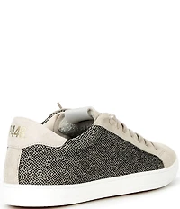 P448 John Fabric and Suede Lace Up Sneakers
