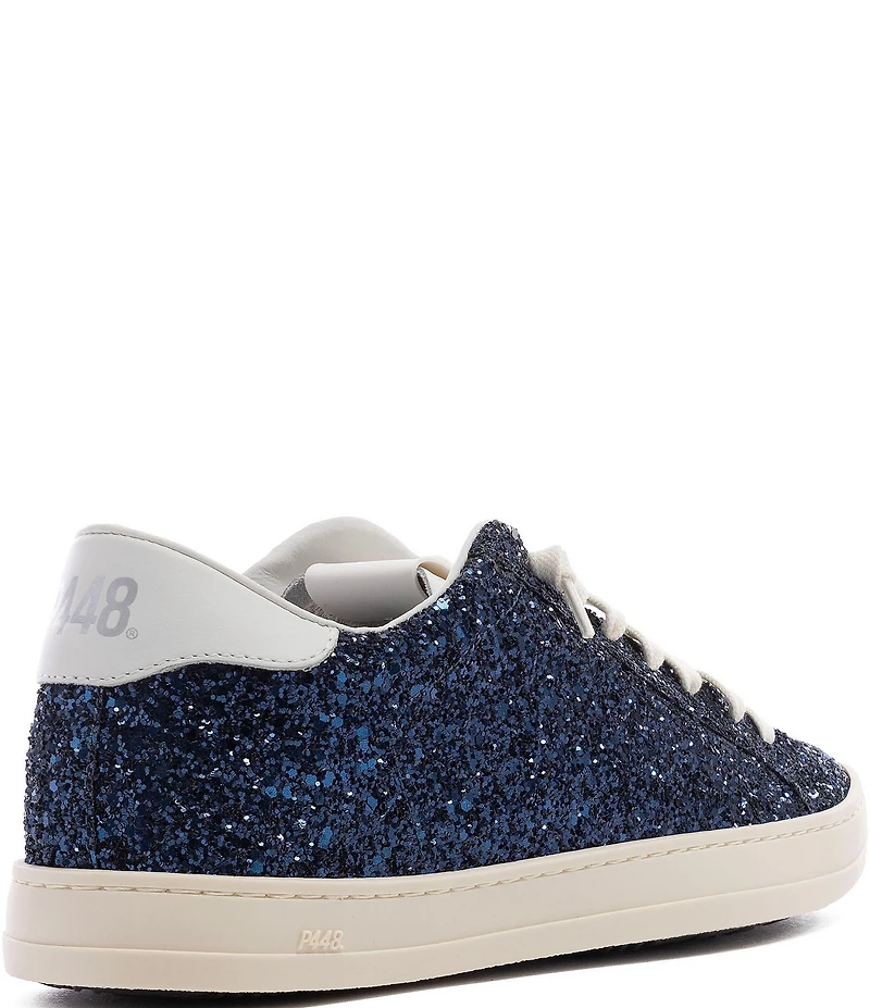 P448 John Glitter Lace-Up Sneakers