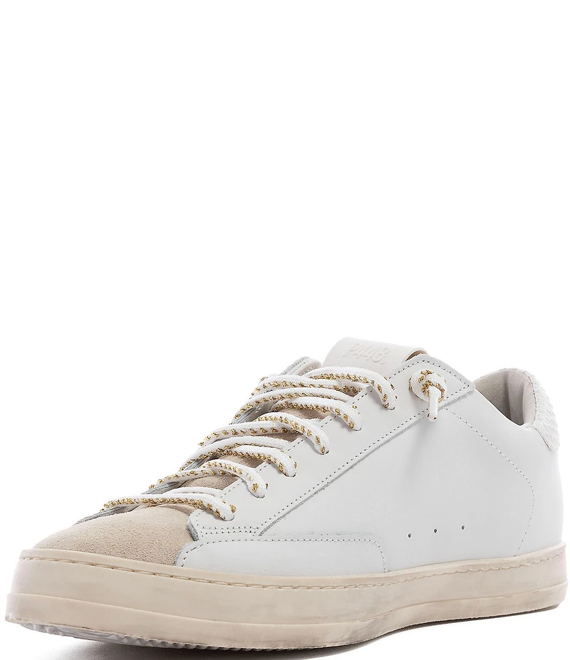 P448 John Leather Lace Up Sneakers