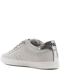 P448 John Suede Metallic Lace Up Sneakers