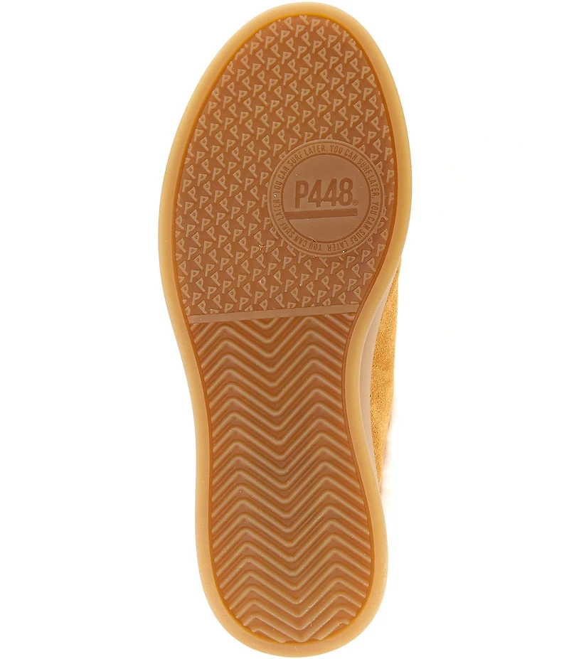 P448 Monaco Suede and Faux Fur Mule Sneakers