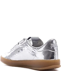P448 Monza 3 Strap Metallic Leather Sneakers
