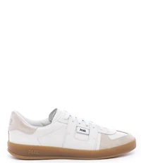 P448 Monza Leather and Suede Lace-Up Sneakers