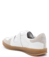 P448 Monza Leather and Suede Lace-Up Sneakers