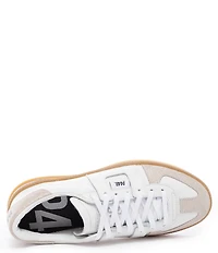P448 Monza Leather and Suede Lace-Up Sneakers