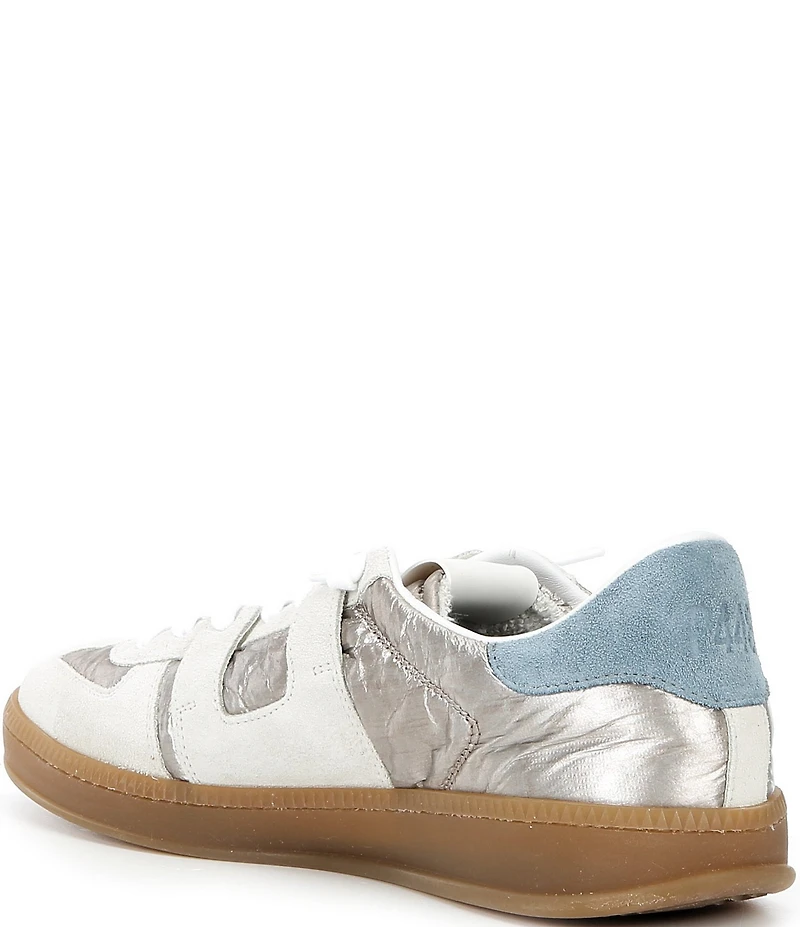 P448 Monza Suede and Nylon Lace Up Sneakers