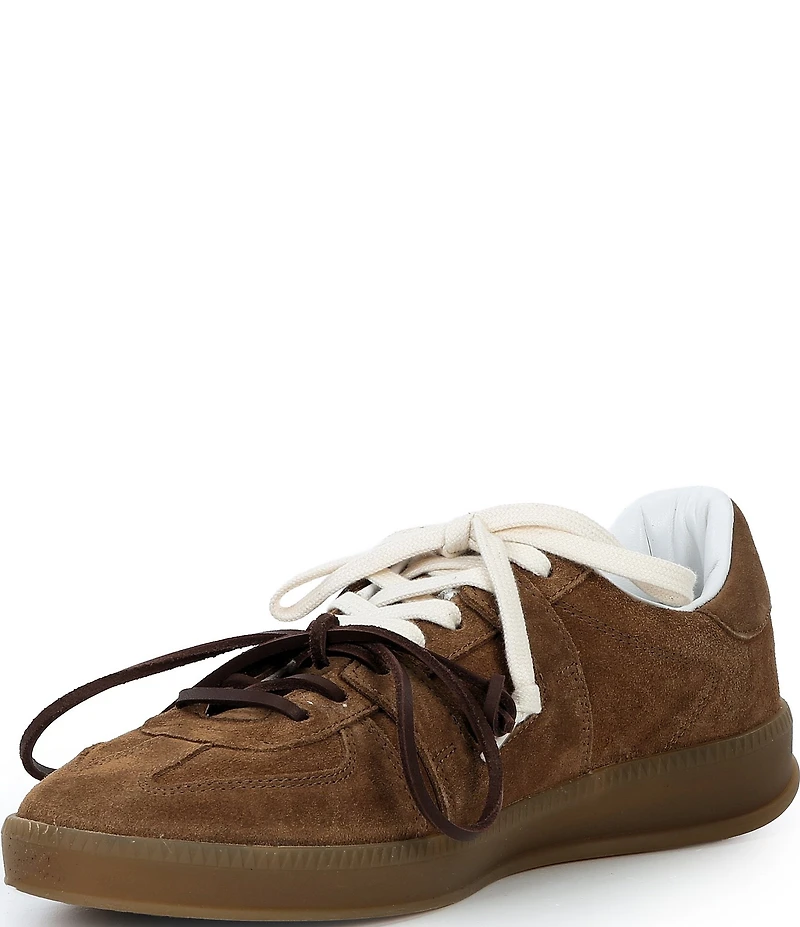 P448 Monza Suede Dual Lace Up Sneakers