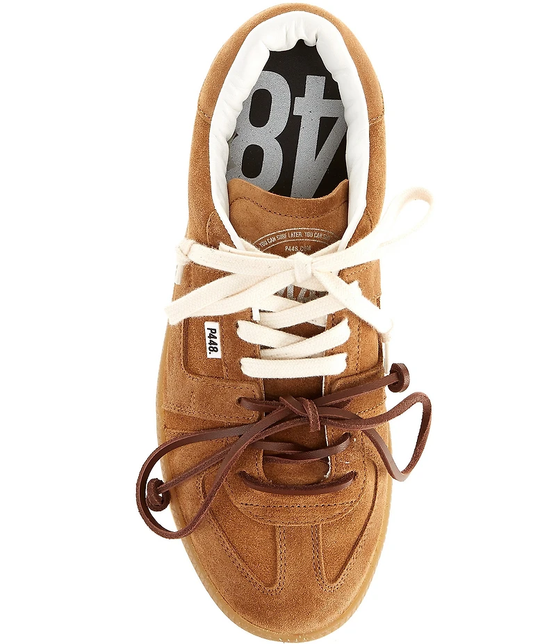 P448 Monza Suede Dual Lace Up Sneakers