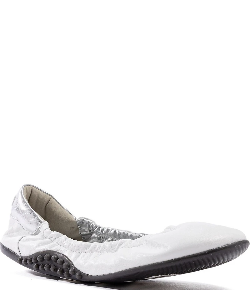 P448 Stella Leather Ballet Flats