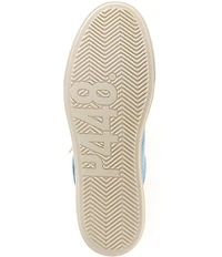 P448 Thea Denim Platform Lace Up Sneakers