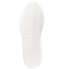 P448 Thea Leather and Patent Platform Sneakers