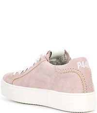 P448 Thea Suede Platform Lace Up Sneakers