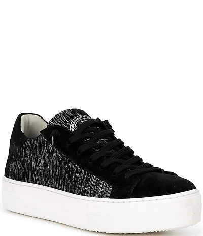 P448 Thea Suede Platform Sneakers