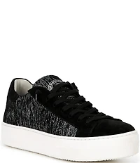 P448 Thea Suede Platform Sneakers