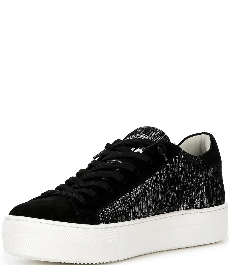 P448 Thea Suede Platform Sneakers