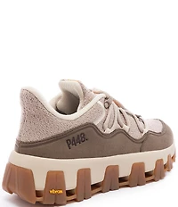 P448 X Vibram Monalea Mixed Media Lace-Up Sneakers